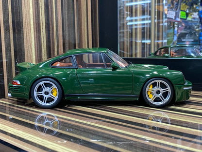 1/18 diecast Porsche RUF SCR Irish Green 2018 by Almost Real Scale Model Car|Sold in Dturman.com Dubai UAE.