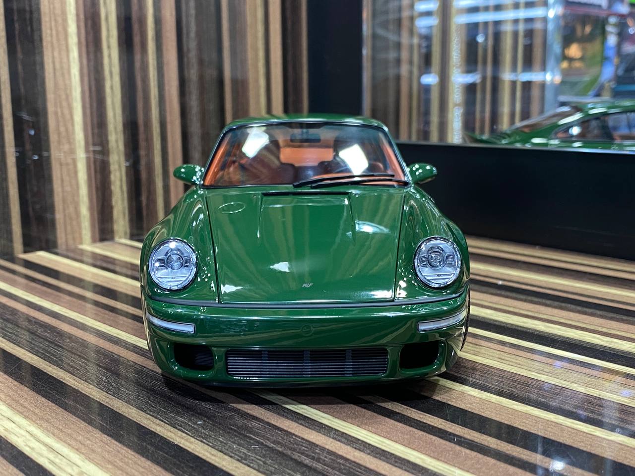 1/18 diecast Porsche RUF SCR Irish Green 2018 by Almost Real Scale Model Car|Sold in Dturman.com Dubai UAE.