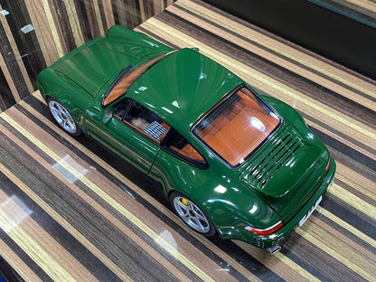 1/18 diecast Porsche RUF SCR Irish Green 2018 by Almost Real Scale Model Car|Sold in Dturman.com Dubai UAE.