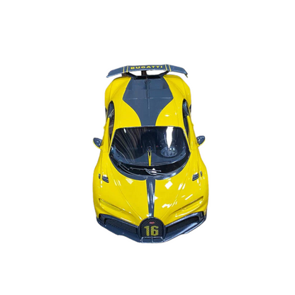 Bugatti Chiron Pur Sport Yellow by Top Speed 1/18|Sold in Dturman.com Dubai UAE.