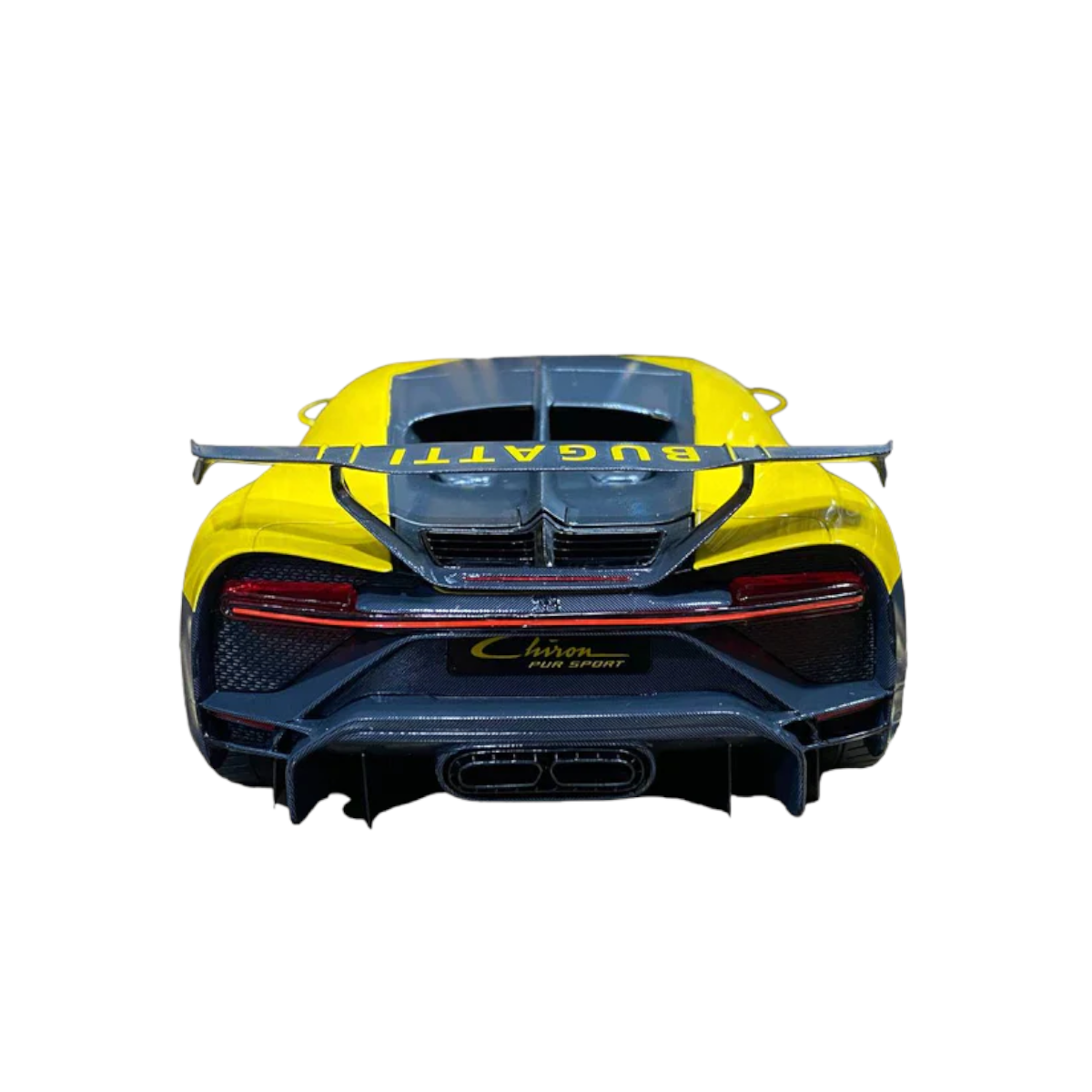 Bugatti Chiron Pur Sport Yellow by Top Speed 1/18|Sold in Dturman.com Dubai UAE.