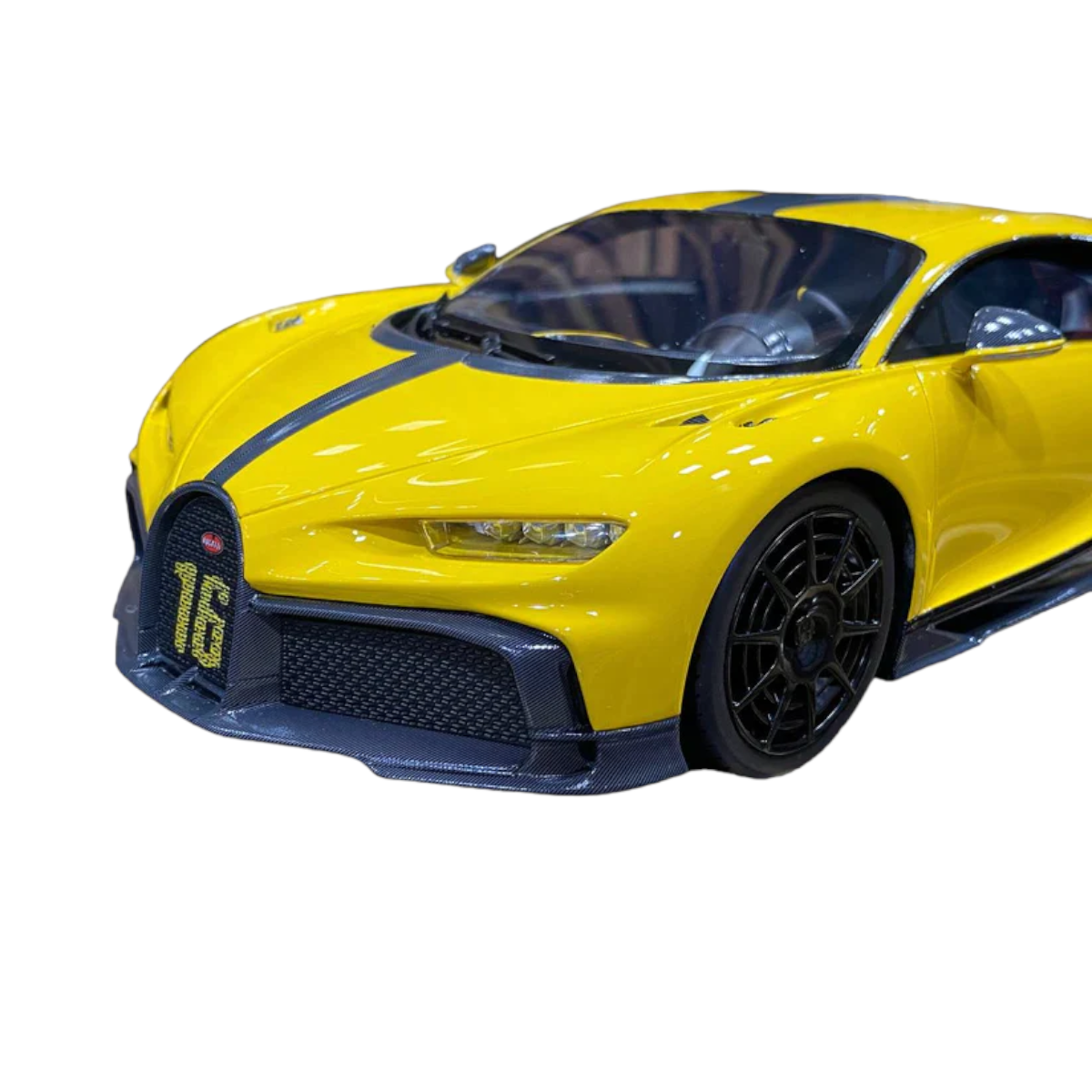 Bugatti Chiron Pur Sport Yellow by Top Speed 1/18|Sold in Dturman.com Dubai UAE.