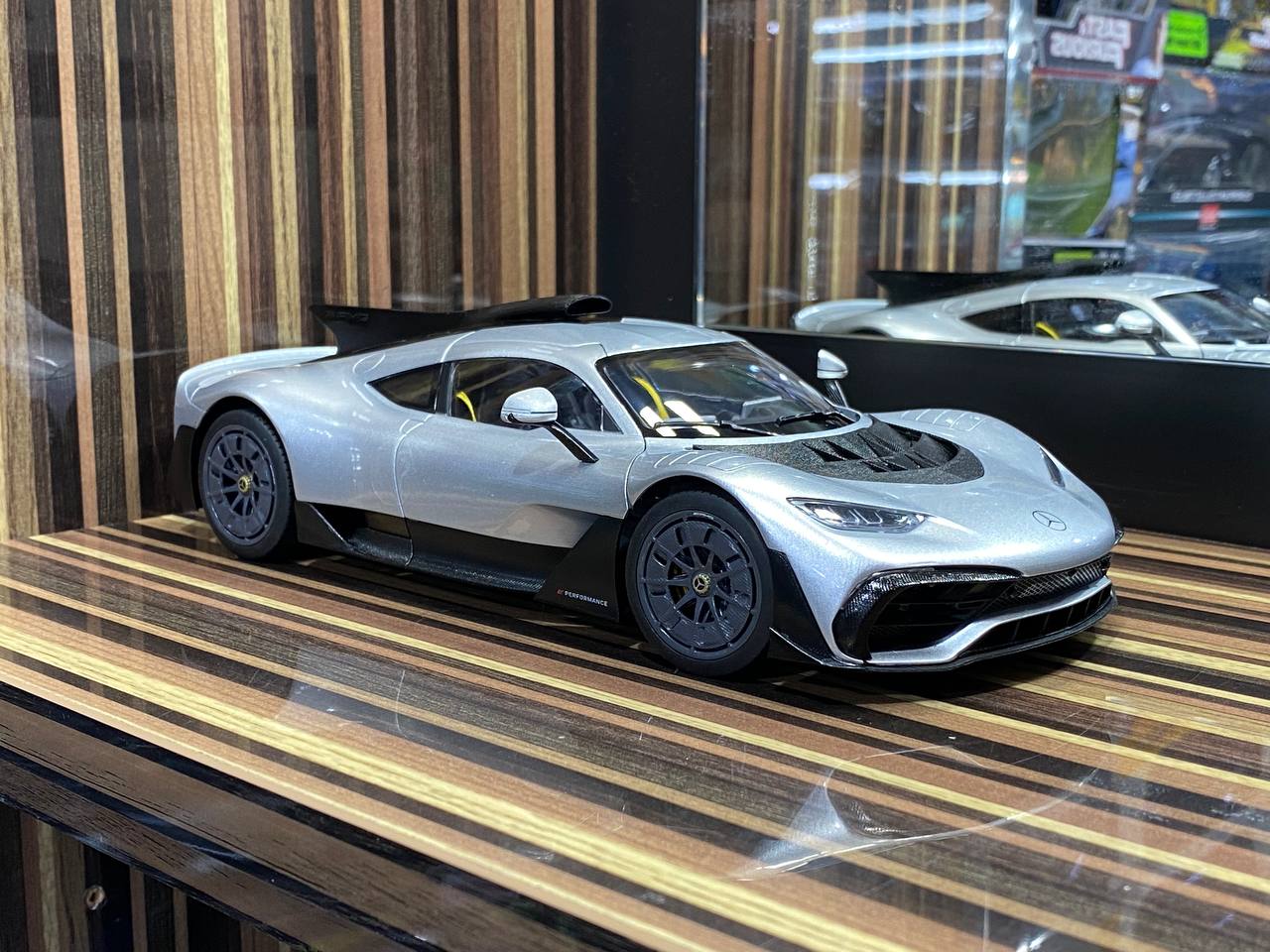 Mercedes Benz Amg One Dealer Edition Silver by Mini Champs|Sold in Dturman.com Dubai UAE.