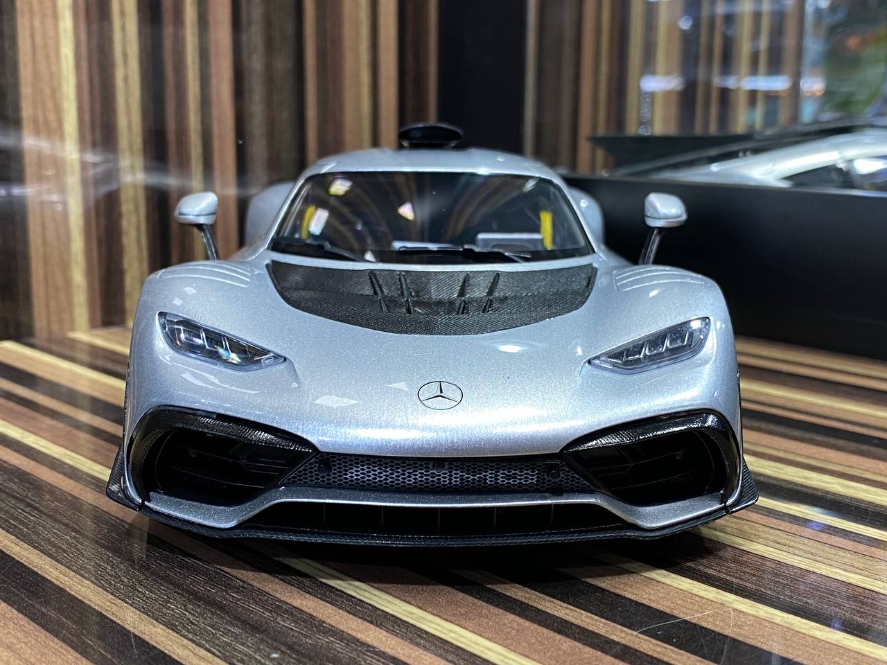 Mercedes Benz Amg One Dealer Edition Silver by Mini Champs|Sold in Dturman.com Dubai UAE.