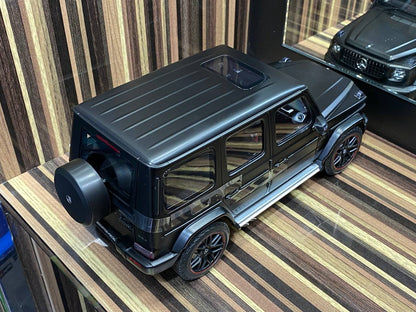 1/18 Mercedes Benz AMG G63 Red Interior 2018 Black by Mini Champs|Sold in Dturman.com Dubai UAE.