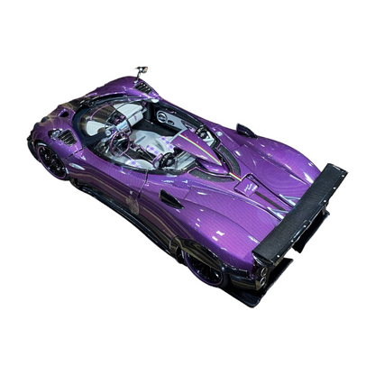 1/18 Pagani Zonda HP Barchetta Purple Carbon by LCD Model Car|Sold in Dturman.com Dubai UAE.