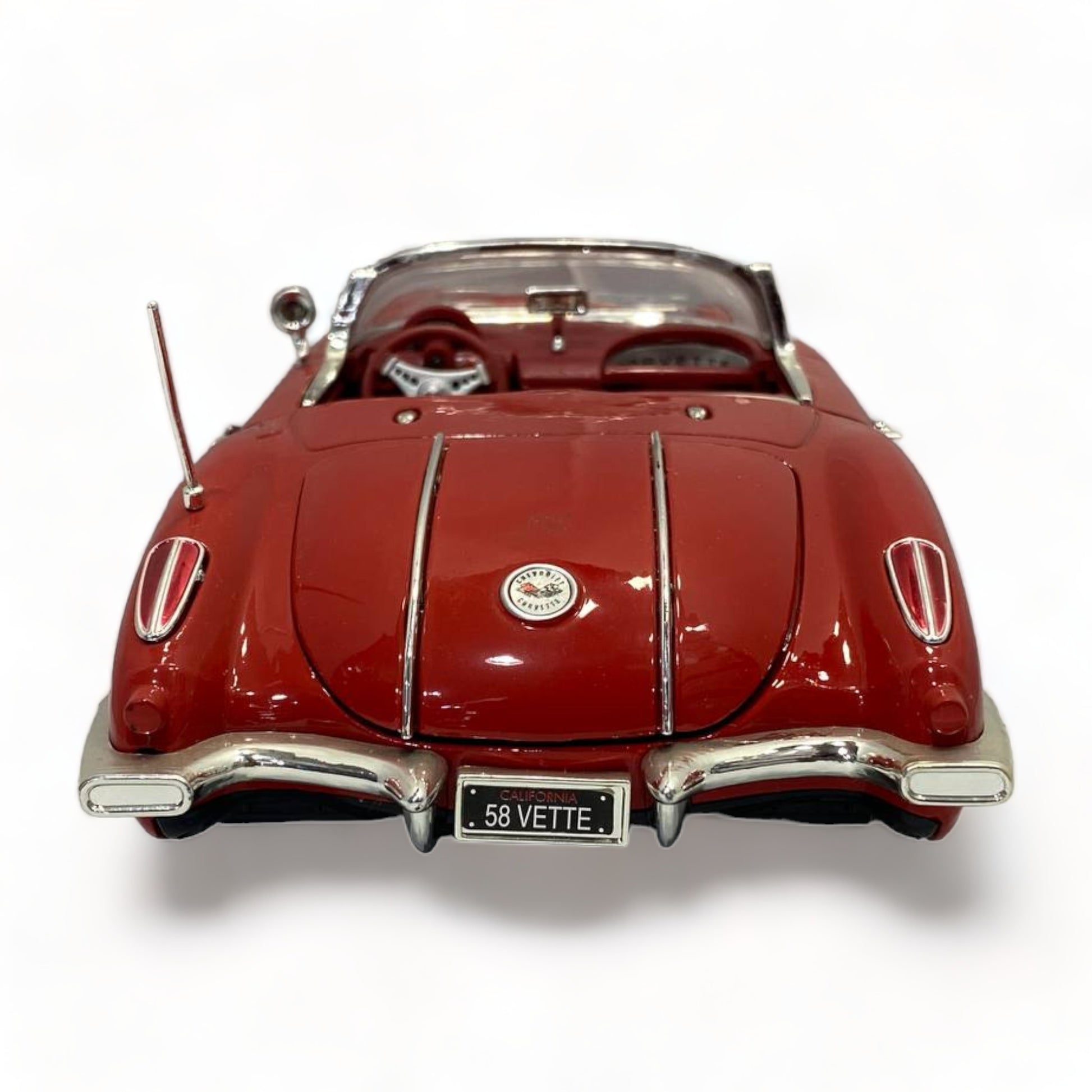 Motor Max Chevrolet CORVETTE RED 1958 1/18|Sold in Dturman.com Dubai UAE.