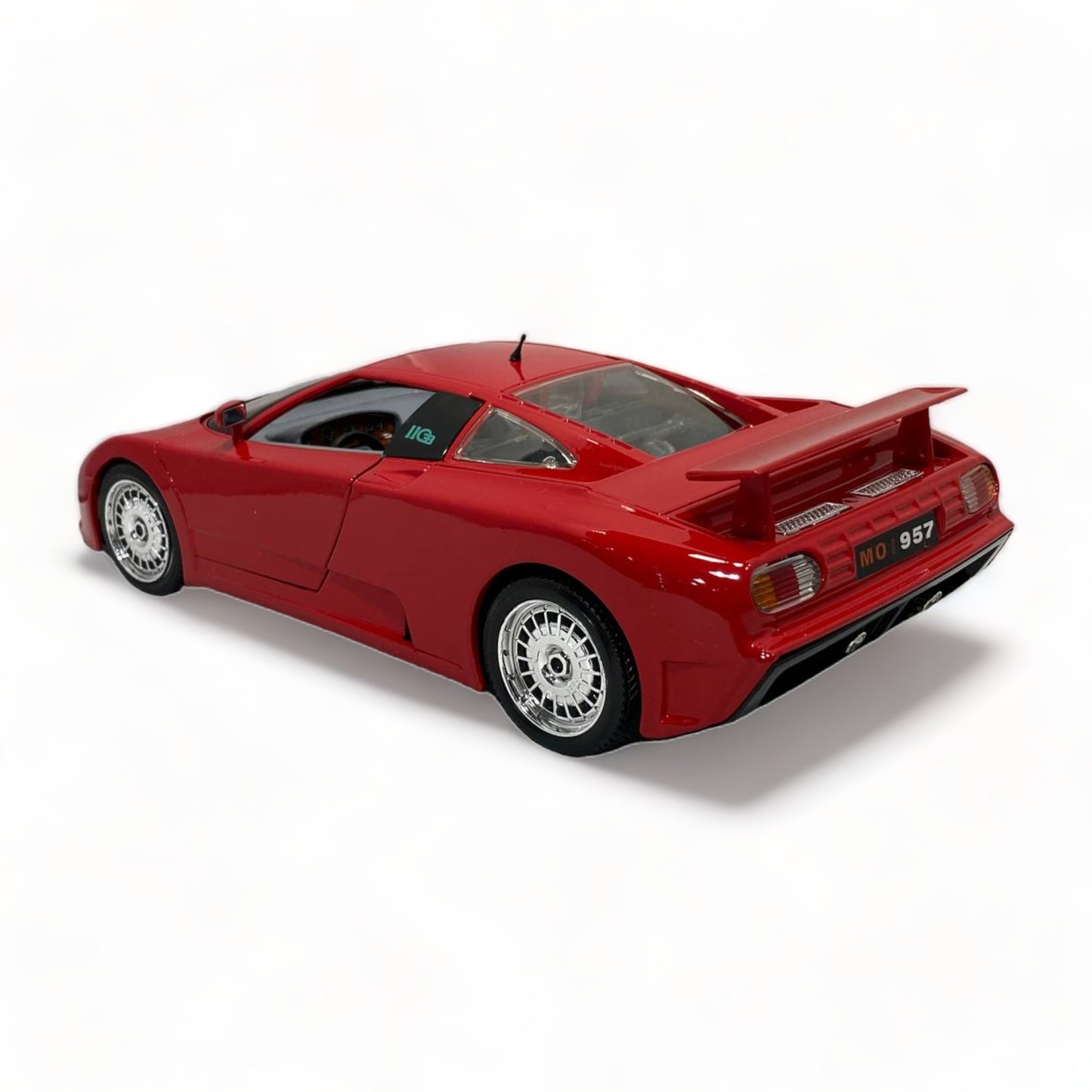 1/18 Diecast Bugatti EB 110 RED Bburago Scale Model Car|Sold in Dturman.com Dubai UAE.