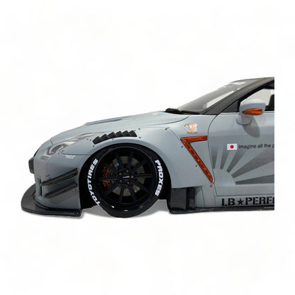 Nissan GT-R R35 LBWK LB*Performance Matt Grey by Onemodel 1/18|Sold in Dturman.com Dubai UAE.