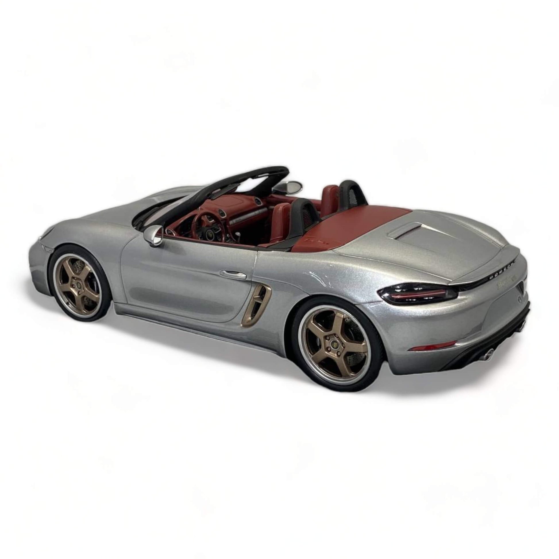 Minichamps Porsche Boxster 25 Jahre Silver (1/18) Model Car Dturman Dubai UAE|Sold in Dturman.com Dubai UAE.