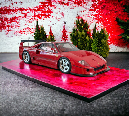 1/18 Diecast GT Spirit Ferrari F40  - Red (Limited Edition) Scale Model Car|Sold in Dturman.com Dubai UAE.