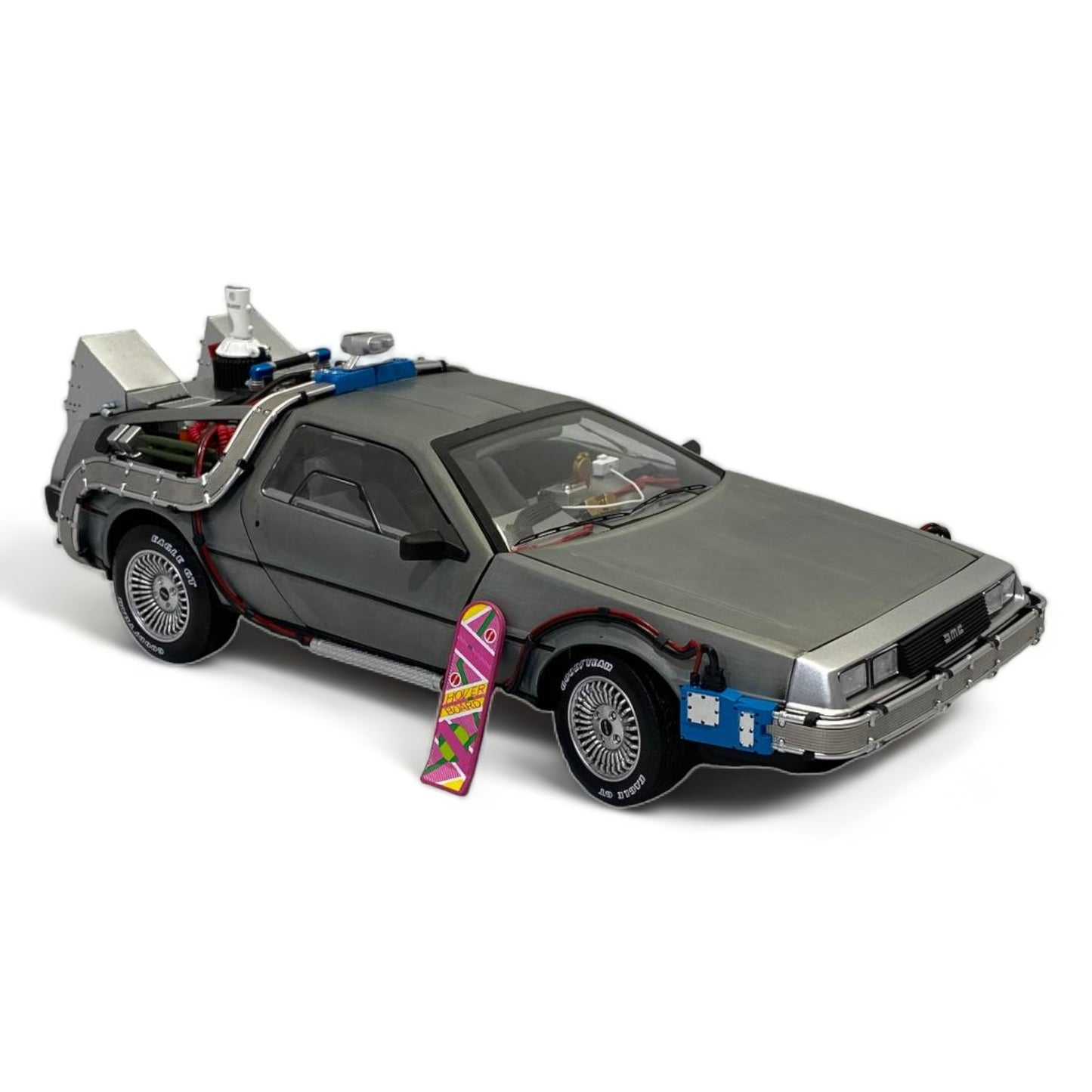 Hot Wheels DMC Back To The Future Time Machine with Mr. Fusion|Sold in Dturman.com Dubai UAE.