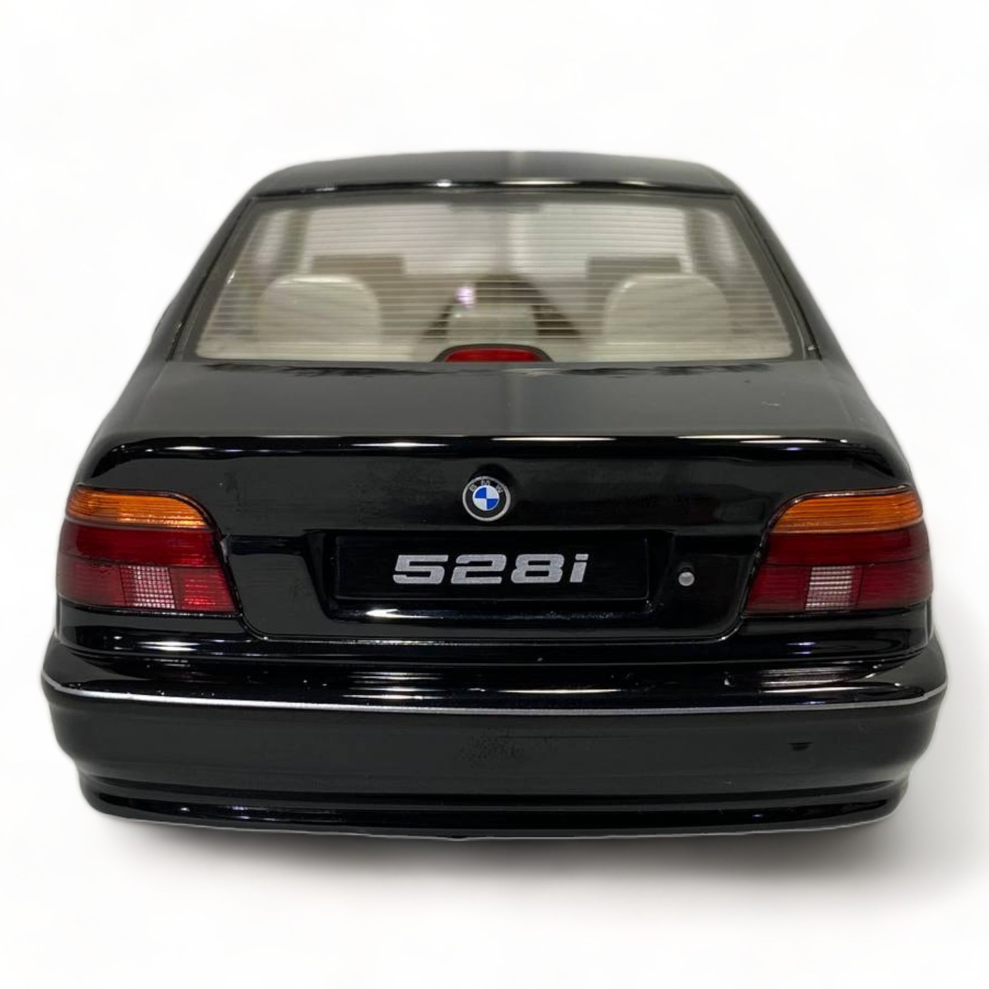 1/18 KK SCALE BMW 528i E39 SEDAN BLACK Model Car|Sold in Dturman.com Dubai UAE.