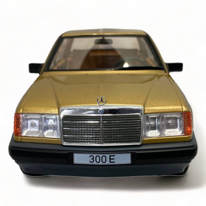 1/18 Modelcar group Mercedes benz E- CLASS 300 E W124 GOLD Model Car|Sold in Dturman.com Dubai UAE.