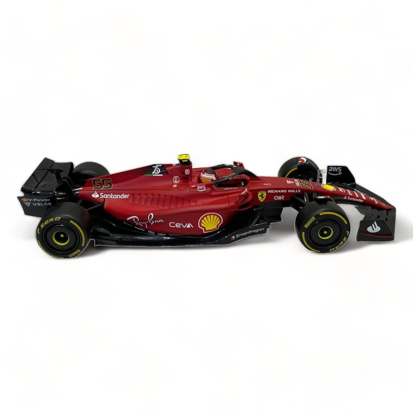 1/18 Diecast Bburago Ferrari F1 -15 C.Sainz Red Scale Model Car|Sold in Dturman.com Dubai UAE.