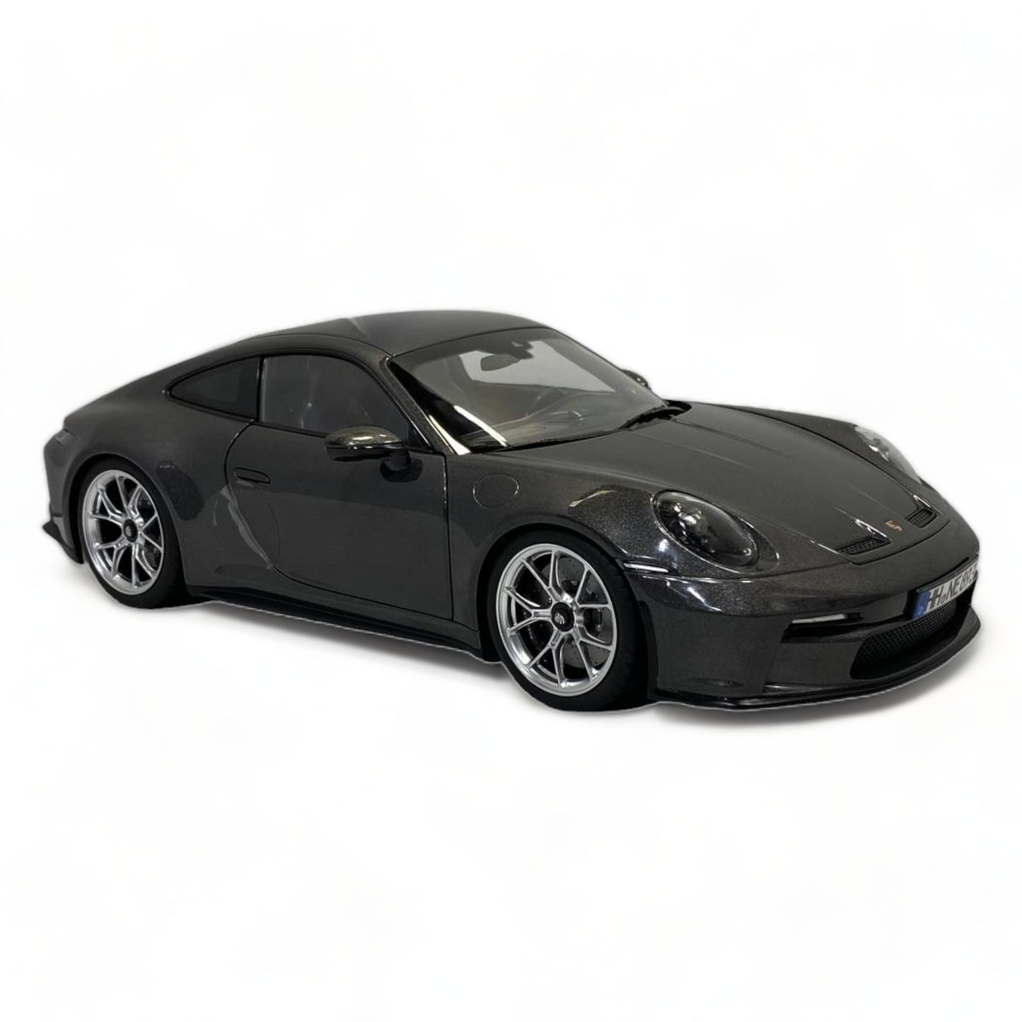 1/18 Metal Diecast Norev Porsche 911 GT3 Metallic Grey Scale Model Car|Sold in Dturman.com Dubai UAE.