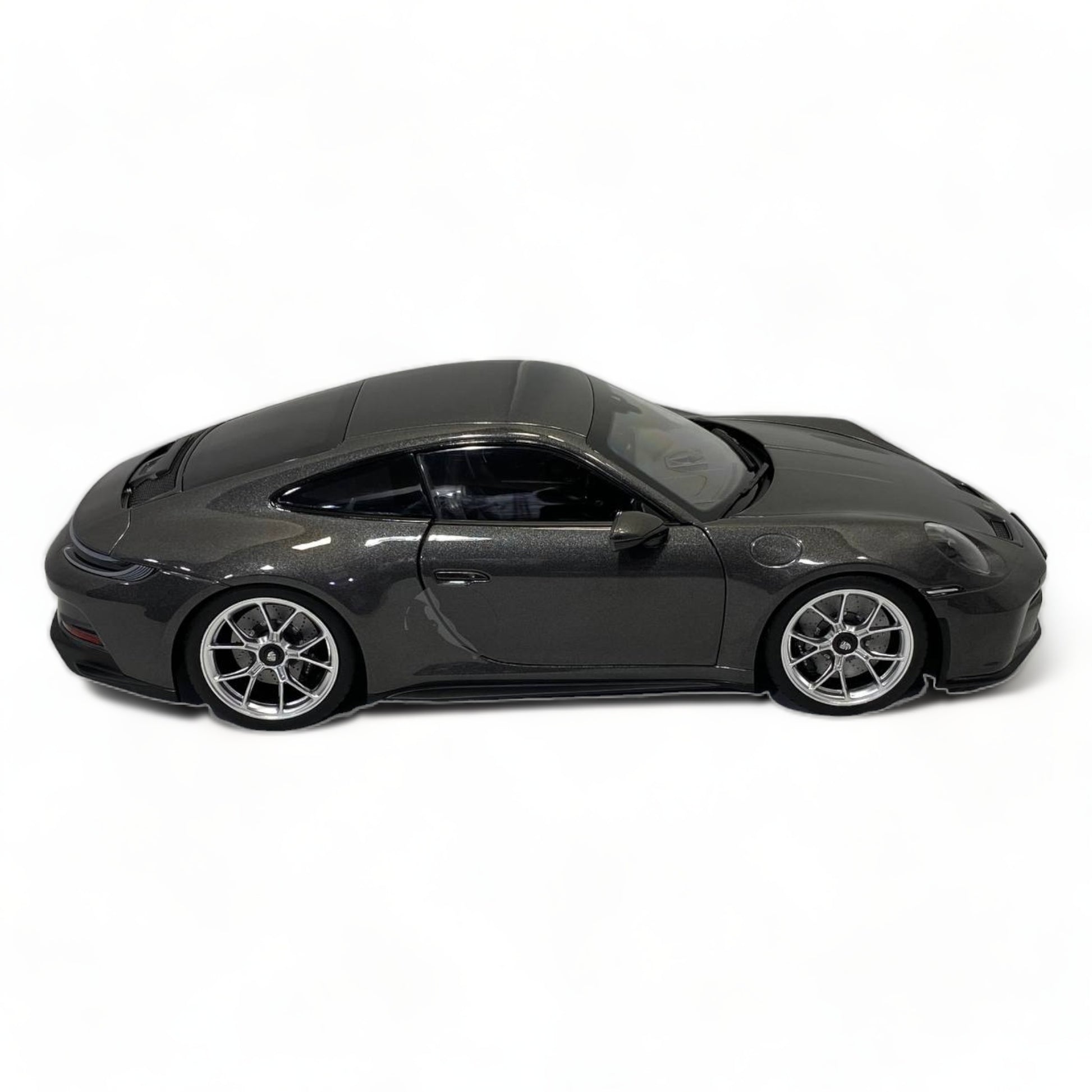 1/18 Metal Diecast Norev Porsche 911 GT3 Metallic Grey Scale Model Car|Sold in Dturman.com Dubai UAE.