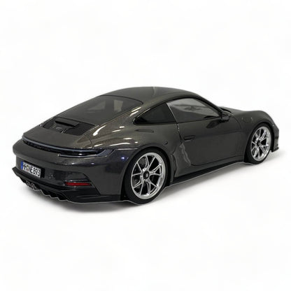 1/18 Metal Diecast Norev Porsche 911 GT3 Metallic Grey Scale Model Car|Sold in Dturman.com Dubai UAE.