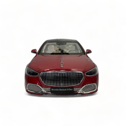 1/18 diecast metal Almost real Mercedes-Maybach S Class S 680 (W223) Red Model Car|Sold in Dturman.com Dubai UAE.