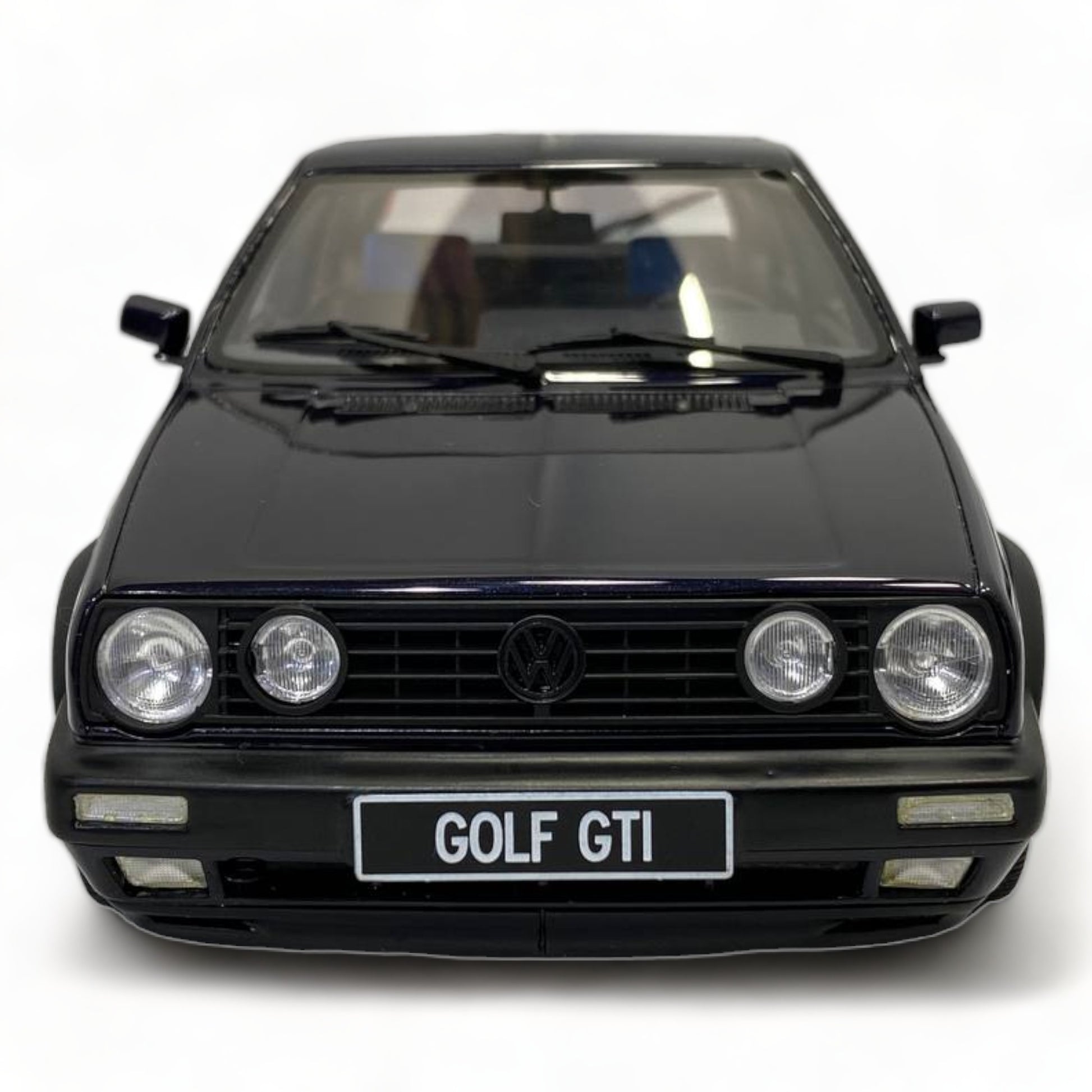 1/18 Diecast OTTO Volkswagen Golf GTI Fire & Ice - Dark Purple Model Car|Sold in Dturman.com Dubai UAE.