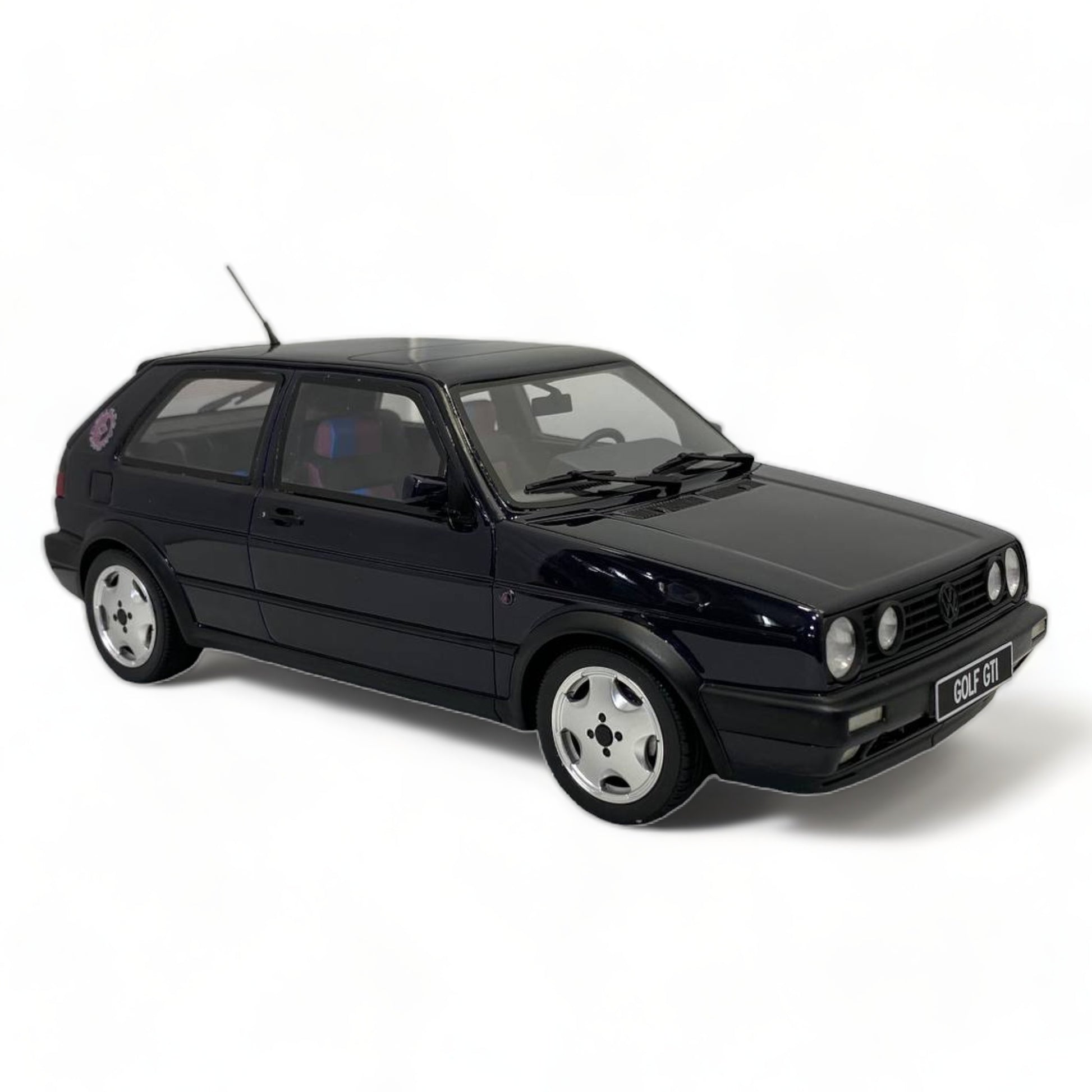 1/18 Diecast OTTO Volkswagen Golf GTI Fire & Ice - Dark Purple Model Car|Sold in Dturman.com Dubai UAE.