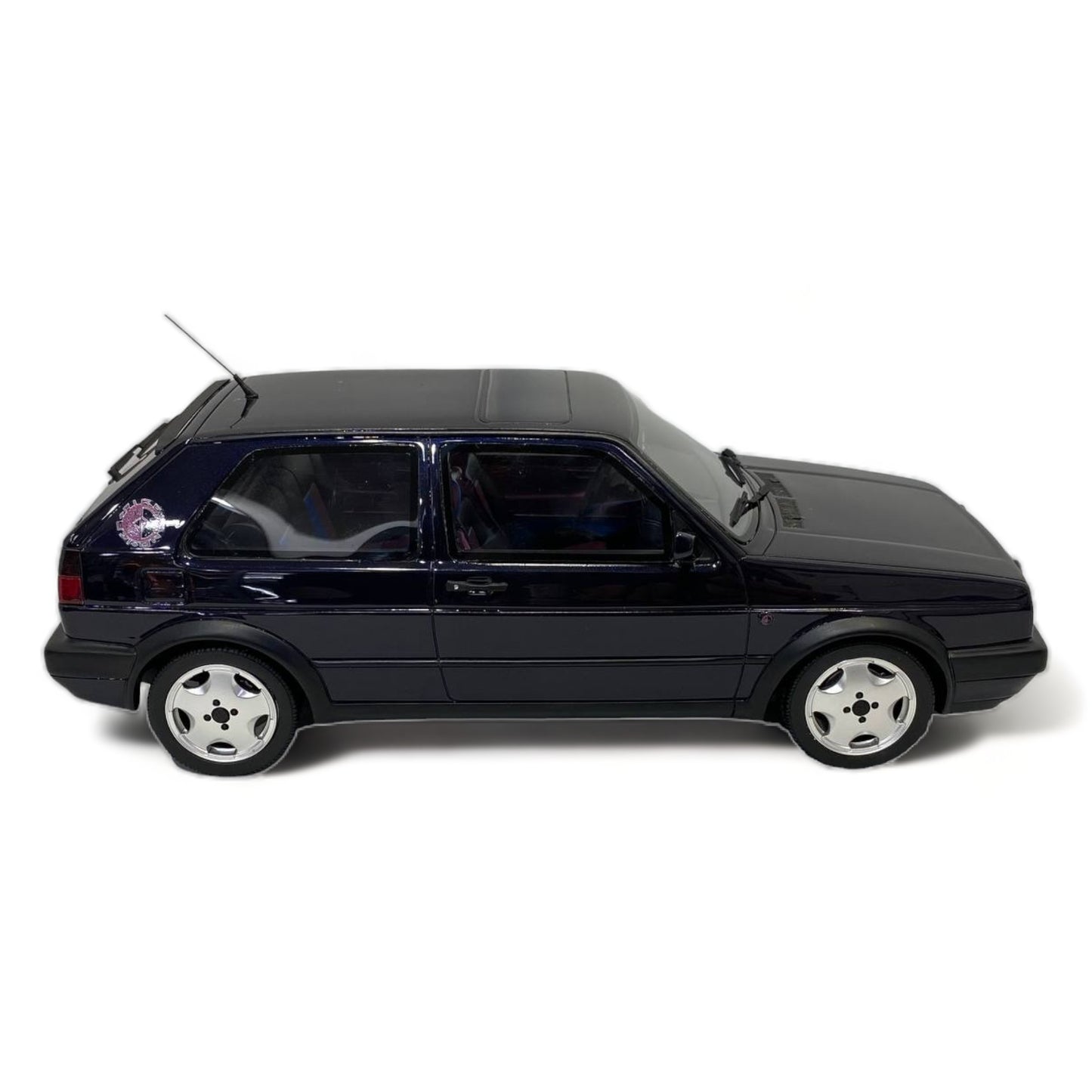 1/18 Diecast OTTO Volkswagen Golf GTI Fire & Ice - Dark Purple Model Car|Sold in Dturman.com Dubai UAE.