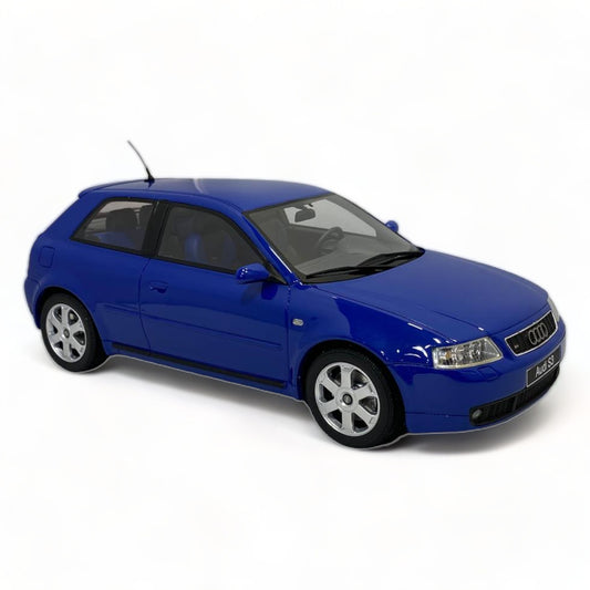 1/18 Resin OTTO Audi S3 B - Blue Miniature Car|Sold in Dturman.com Dubai UAE.