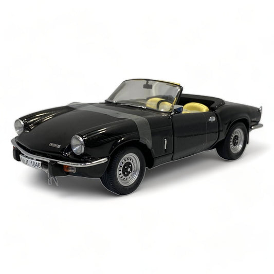 1/18 Diecast Sun Star TRIUMPH SPITFIRE MK IV BLACK 1970 Miniature Car|Sold in Dturman.com Dubai UAE.