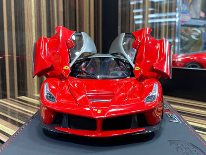 1/18 Diecast Ferrari LaFerrari Red Rosso Corsa BBR Scale Model Car