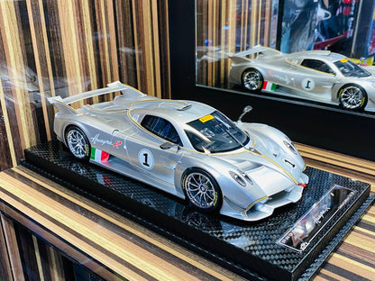 1/18 VIP Model Pagani Huayra R #1  [ Resin Silver | Limited Edition ]