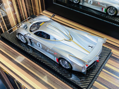 1/18 VIP Model Pagani Huayra R #1  [ Resin Silver | Limited Edition ]