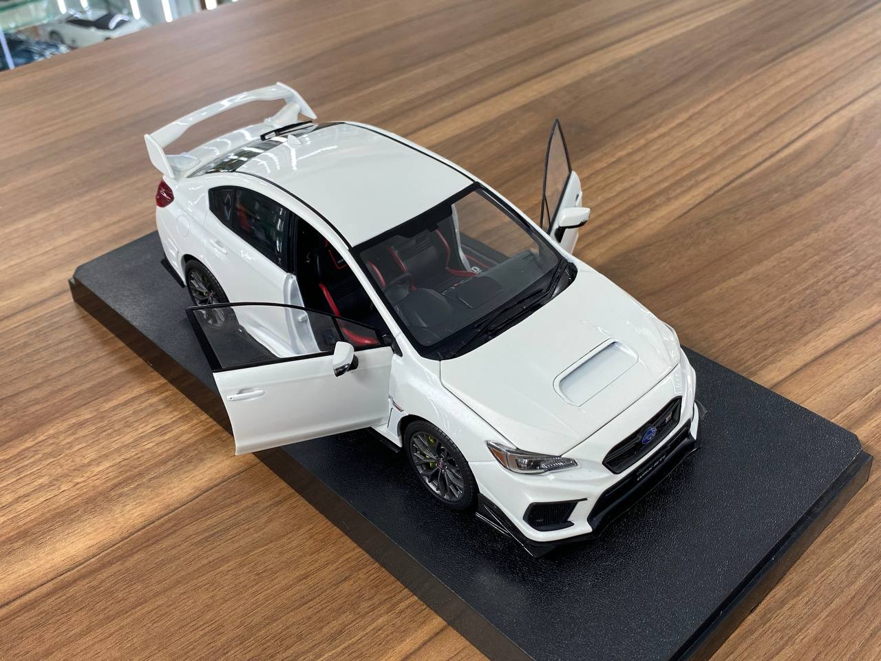 1/18 diecast Sun Star Models Subaru WRX STI 2018 Customized Version