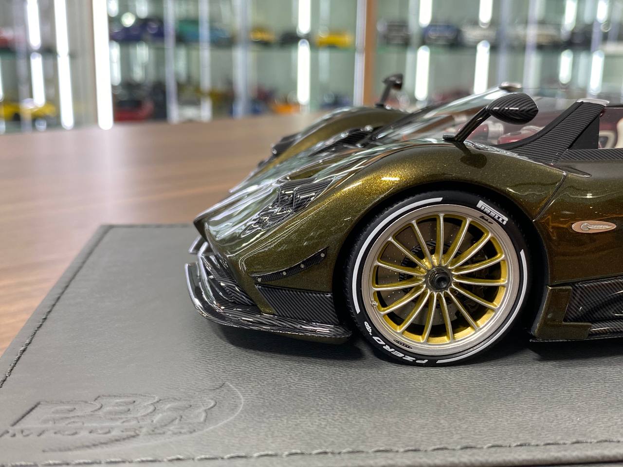 1:18 Resin Model – BBR Pagani Zonda HP Barchetta (2018) – Verde Pagani Gloss – Limited to 14 pcs