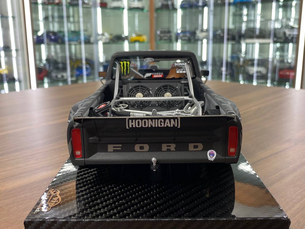 1:18 Resin VIP Model Ford Hoonitruck Monster Decal / Gold Rim(RARE Ken Block's Gymkhana 10)