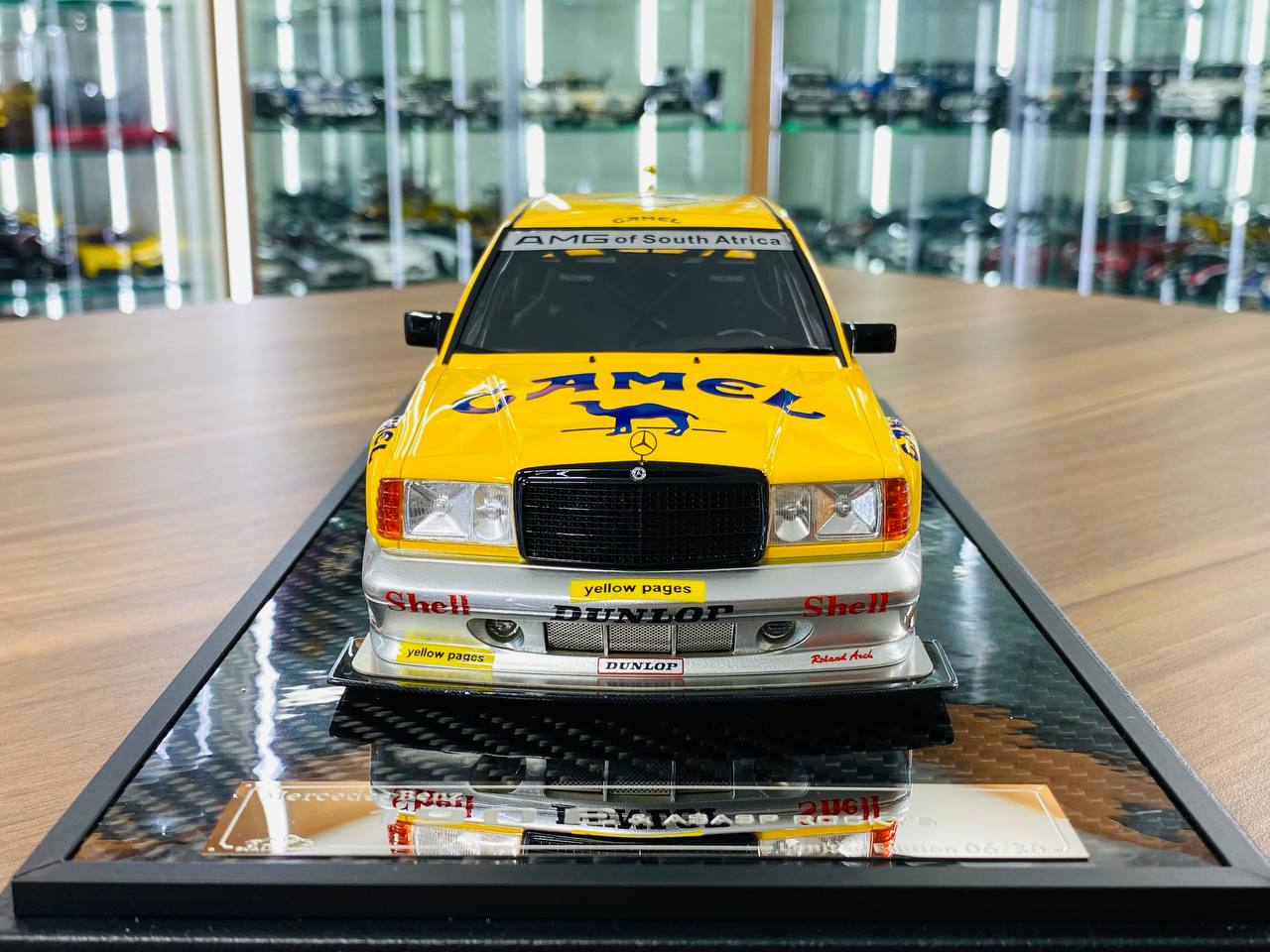 VIP Model Mercedes-Benz 190 E & A$AP Rocky’s Edition – 1/18 Resin Model, Camel Cup Decal, Limited to 30 Units