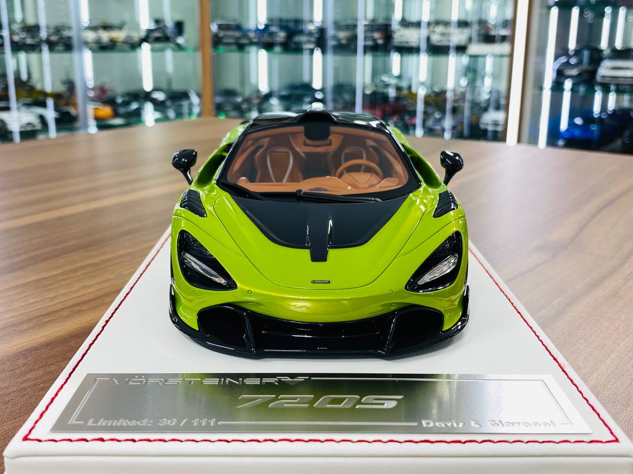 Davis&Giovanni MCLAREN 720S LIMITED 111PCS FLUX GREEN