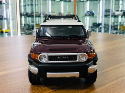 1/18 Diecast Toyota FJ Cruiser Brown by AUTOart Scale Model Car