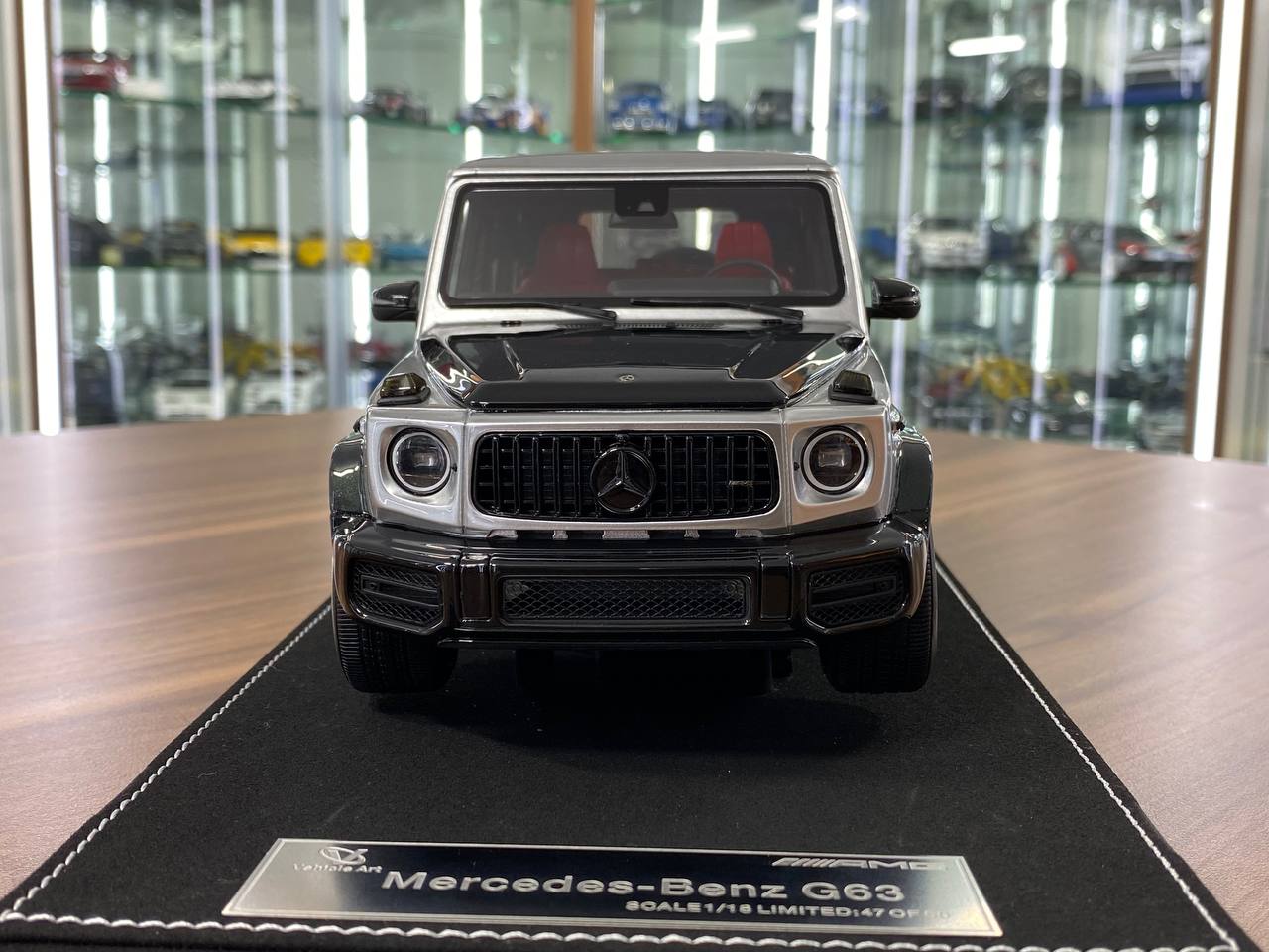 1/18 Resin Model - Mercedes-Benz AMG G63 2019 Black (Vehicle Art)