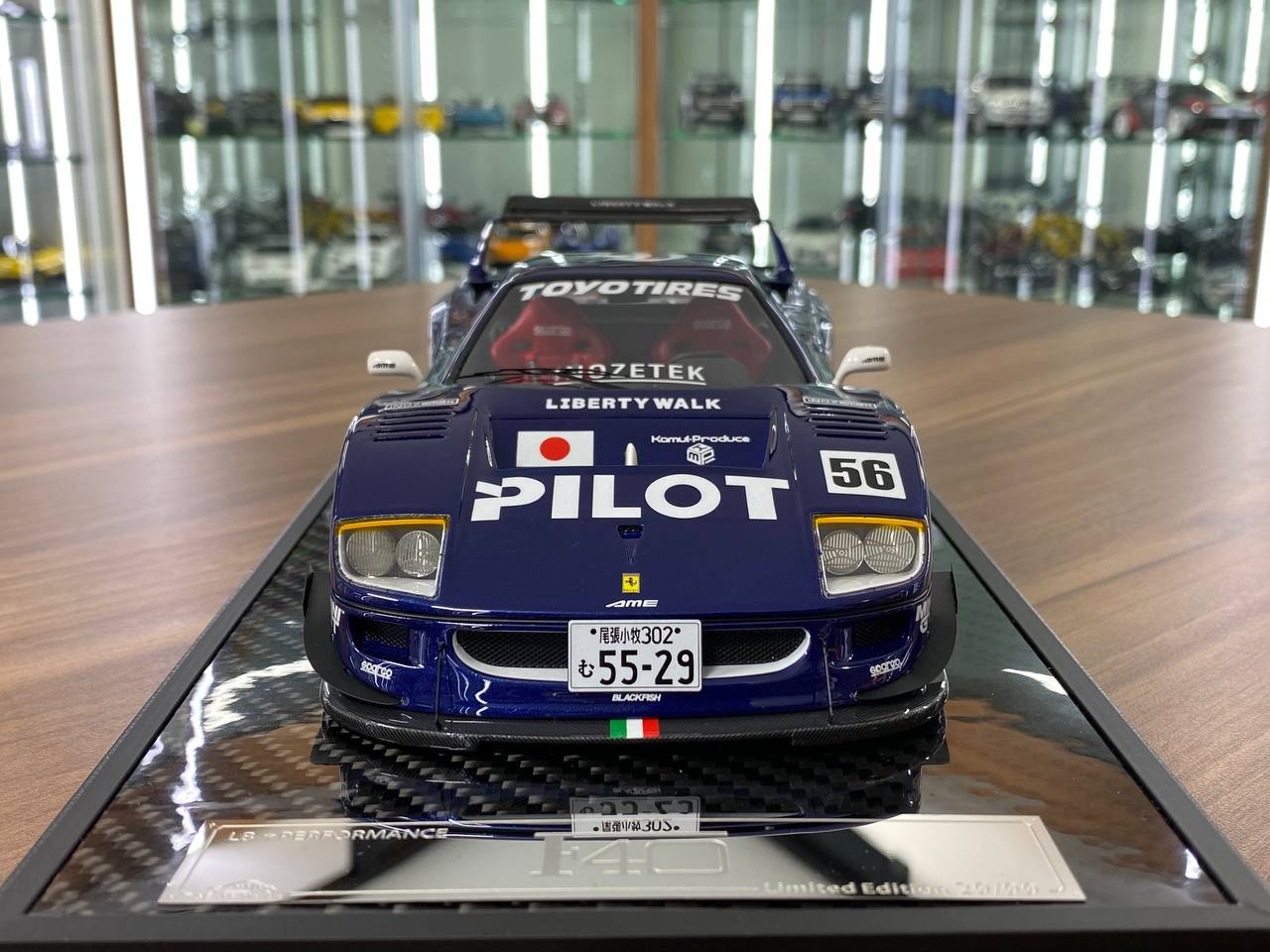 1/18 Resin Model - Ferrari F40 LB-Works Pilot Decal(VIP Model)