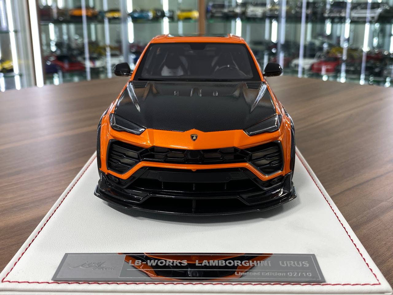 1:18 Resin Model - Lamborghini Urus LB Works by IVY Model (Orange)