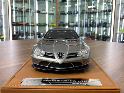 1/18 IVY Models Resin Model - Mercedes-Benz SLR McLaren 722 in Elegant Silver