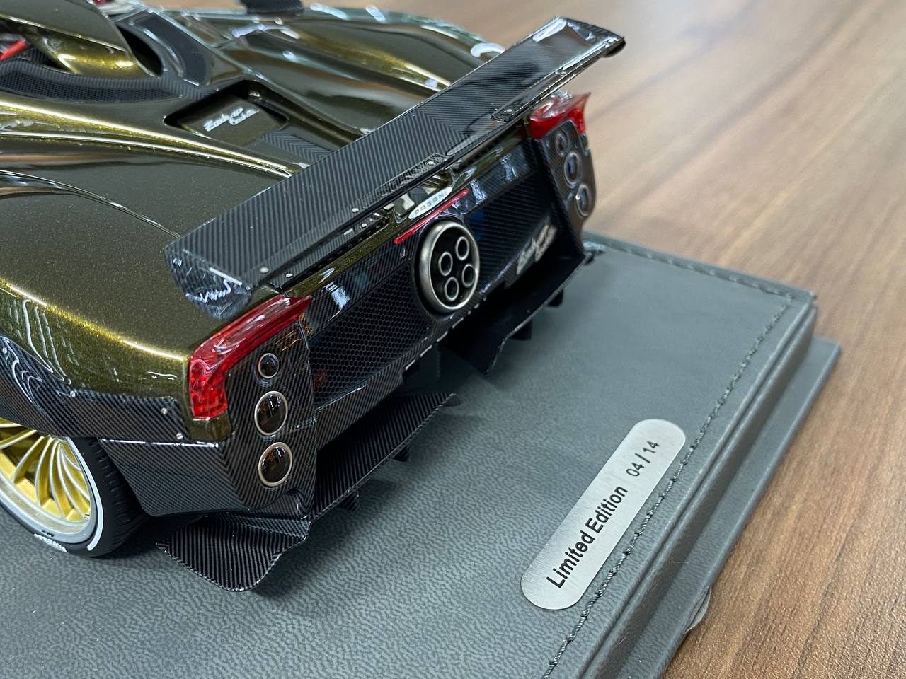 1:18 Resin Model – BBR Pagani Zonda HP Barchetta (2018) – Verde Pagani Gloss – Limited to 14 pcs