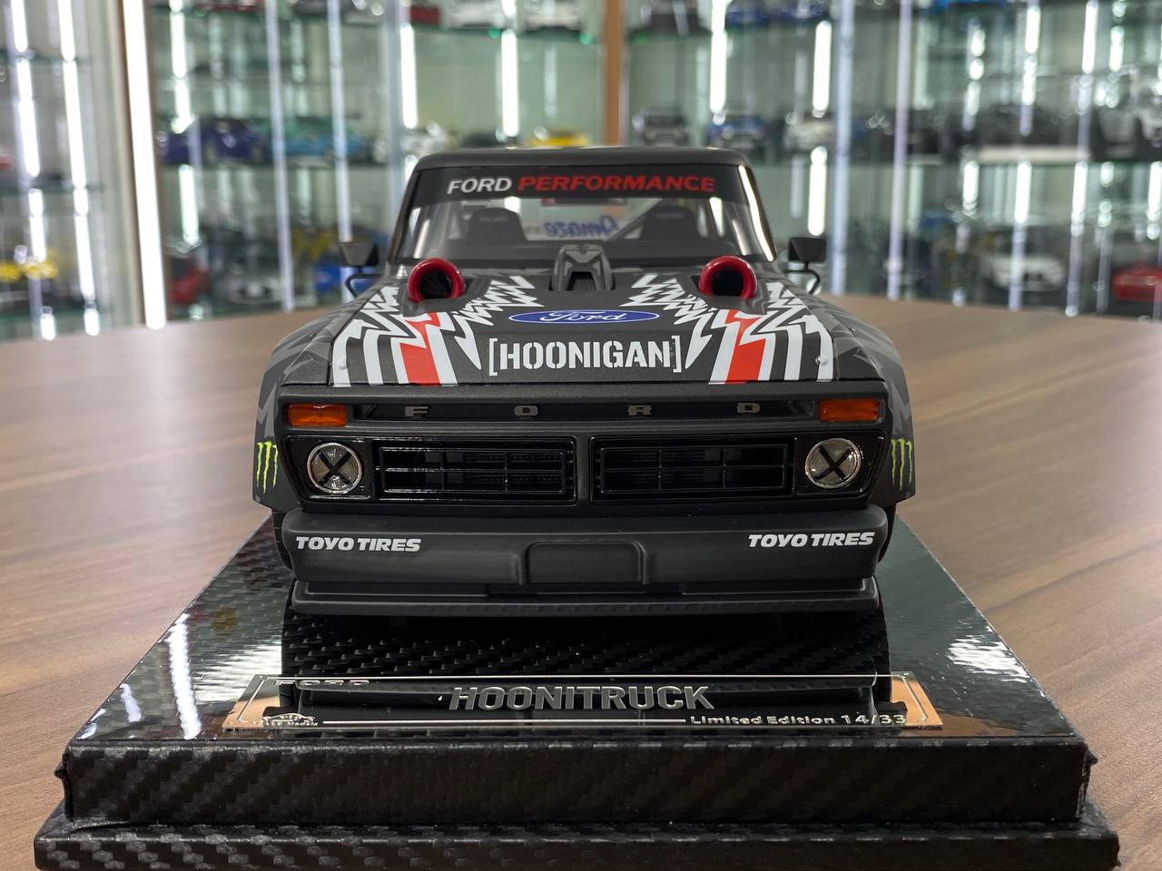 1:18 Resin - VIP Model Ford Hoonitruck New Monster Decal (RARE Ken Block's Gymkhana 10)