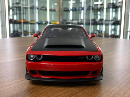 1/18 Diecast Dodge Challenger SRT Demon Red AutoArt Scale Model Car