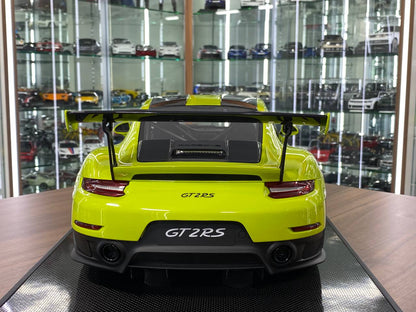 1:8 Resin Model – Dino Models Porsche 911 GT2 RS (Fluorescent Yellow)