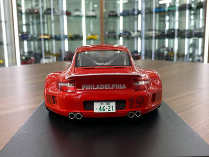 1/18 Metal Diecast IXO Models Porsche RWB 997 in Red