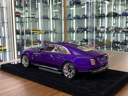 1/18 Resin Model - Rolls Royce Spectre Purple by DF Model