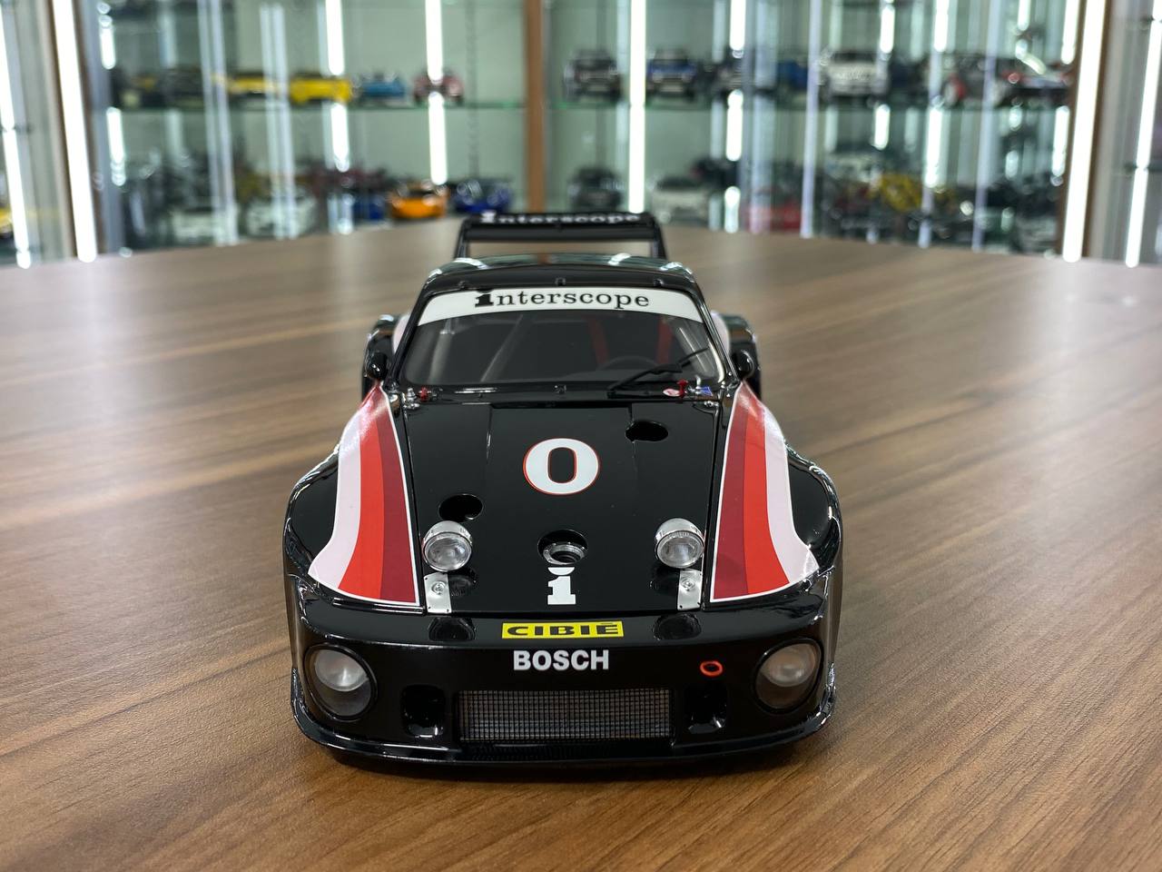 1/18 Diecast Metal - Porsche 935 Daytona 24Hr Winner #0 Black by TSM Model