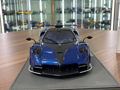 1/18 Resin Model - Pagani Imola Carbon Fiber Blue by BBR Models