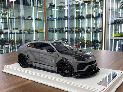 1:18 Resin Model (Not Opening) - IVY Model Lamborghini URUS LB Works (Fighter Grey)